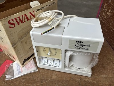 Swan Teasmade Wecker Analog Brühuhr Teekocher Neu 10887