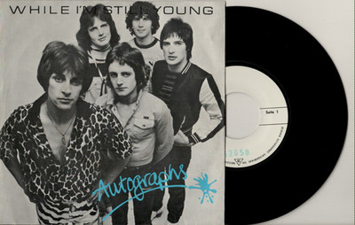 AUTOGRAPHS - While I`m Still Young + Fabulous + rares Weißmuster