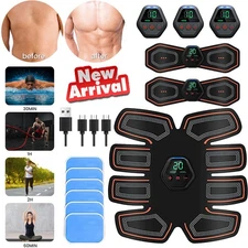 Ab-Stimulator for Easy Abs Muscle Muscle Activation Ideal Home Gym Device Unisex