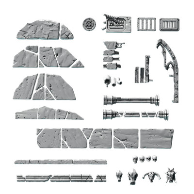 Kitbash Bits - Basing bits 2 PH - GreyTide Studio