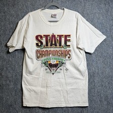 Vintage Zia Graphics T-shirt Mens Large State Championships Cross Country 2004