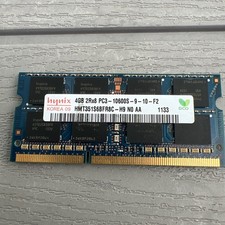 Hynix Korea 4GB 2RX8 PC3-10600S-9-10-F2 Memory RAM HMT351S6BFR8C-H9 Laptop