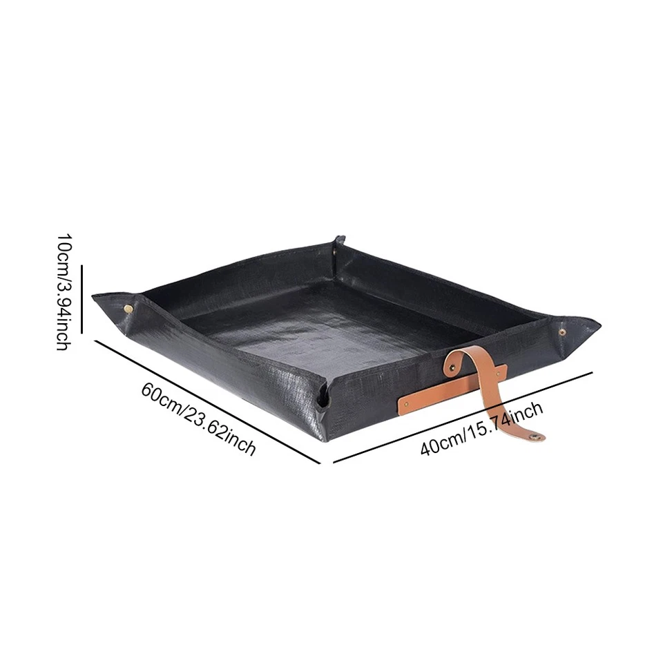 Portable Foldable Plant Repotting Mat Waterproof Garden Transplanting Square Mat - Image 3 of 4