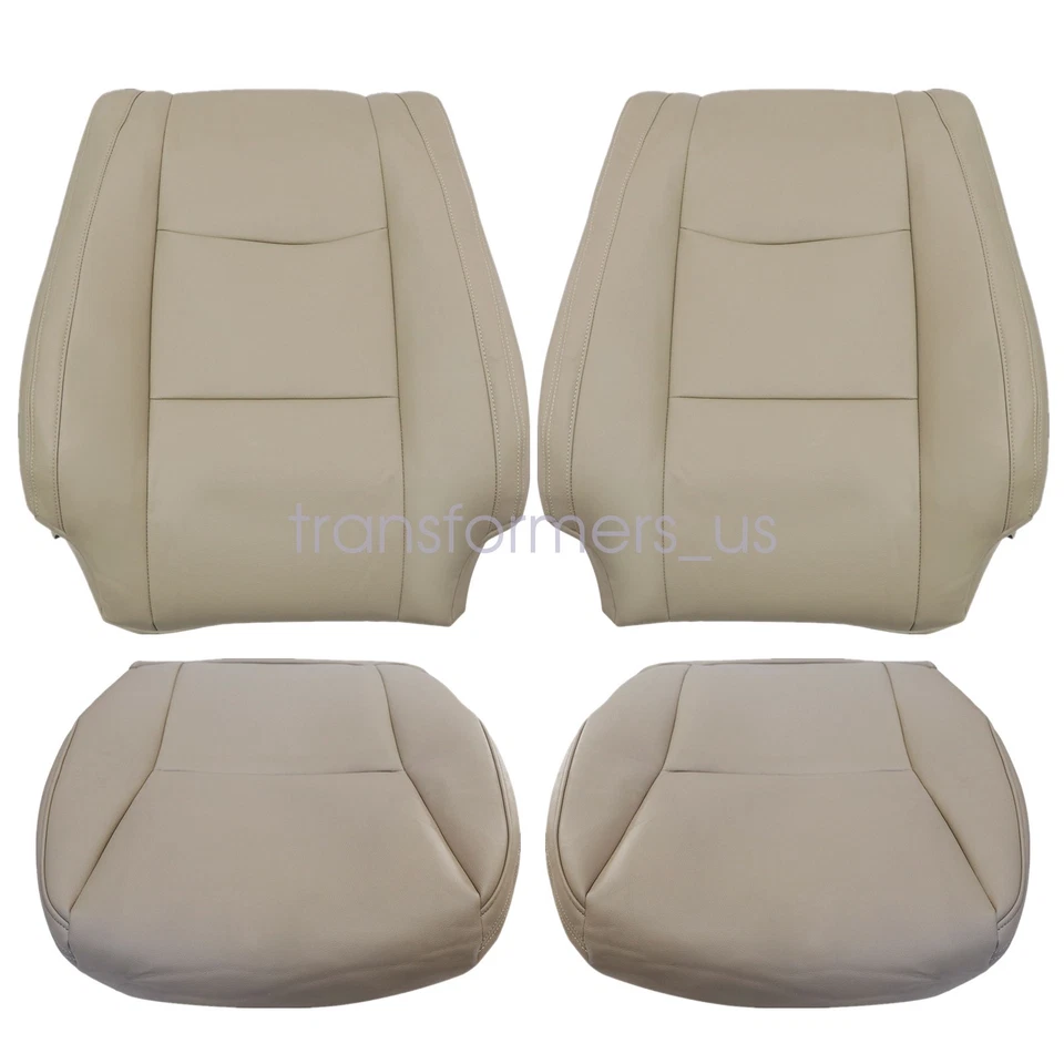 Cubierta de asiento inferior y superior bronceada clara para conductor y pasajero Lexus GX470 2003-2009 Foto 4 de 4