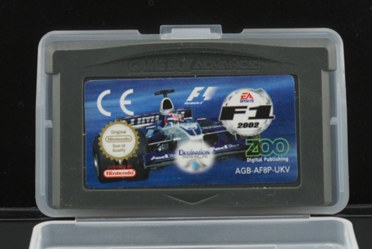 F1 2002 PAL UK Tested Authentic Nintendo GBA Game Boy Advance