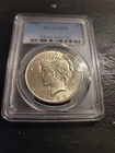 1923 Peace Silver Dollar $1 PCGS MS64 Certified Coin with Beautiful Luster