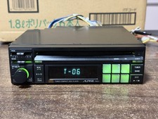 Alpine 1DIN CD Deck Amplificatore 7903J Hi-Fi Audio Vintage Made in Japan