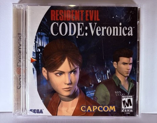 New ListingCapcom Resident Evil CODE: Veronica Sega Dreamcast 2000 Manual Included