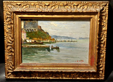 DIPINTO -SCUOLA NAPOLETANA INIZI '900  SECOLO FIRMATO ESPOSITO