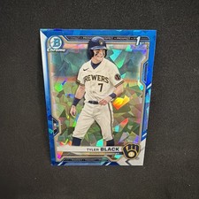 2021 Bowman Chrome Draft Sapphire Edition - Tyler Black #BDC-200 (RC)
