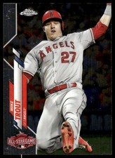 Mike Trout 2020 Topps Chrome Update #U-69 Los Angeles Angels MLB READ FREE SHIP