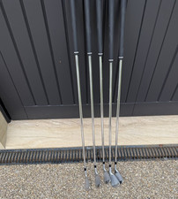 Titleist Men’s Left-Handed 5pc Iron Set Stiff Steel Shafts Silver/Black
