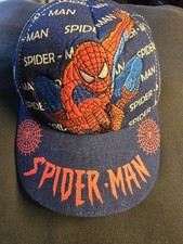 Youth SPIDERMAN Hat/Cap No Tags Excellent Embroidered movie