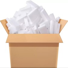 100 PCS Sponge Eraser BULK PACK Melamine Cleaning Foam 3/4" Thick Kitchen Bath