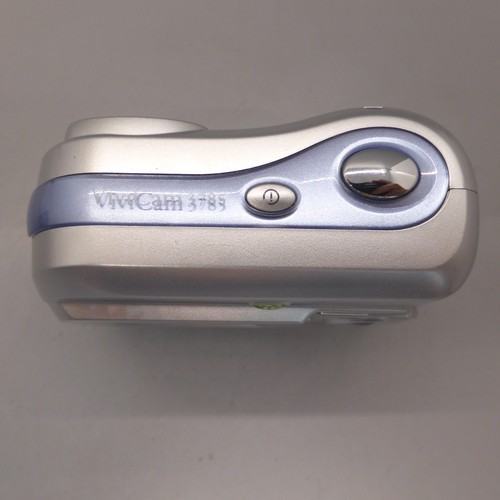 Vivitar Digital Camera Vivicam 3785 3.0MP Blue Silver Tested - Picture 4 of 8
