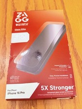 ZAGG InvisibleShield Glass Elite Screen Protector iPhone 16 Pro New