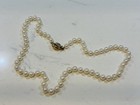 14K Freshwater Pearl Necklace 6mm 17” — photo 2