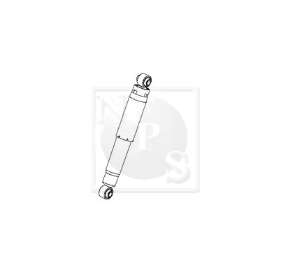 Amortisseur arrière Hyundai 553004H150 à pression de gaz pour charge lourde
