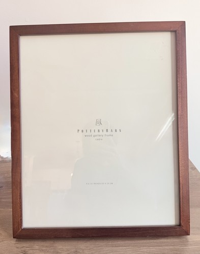 Pottery Barn Wood Gallery Wall Or Free Standing Frame Espresso 13x16 Photo