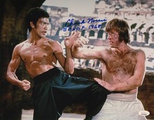 Chuck Norris Signed 11x14 Way of the Dragon JSA