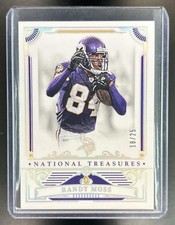 2025 Panini National Treasures Randy Moss Holo Silver #/25 Vikings