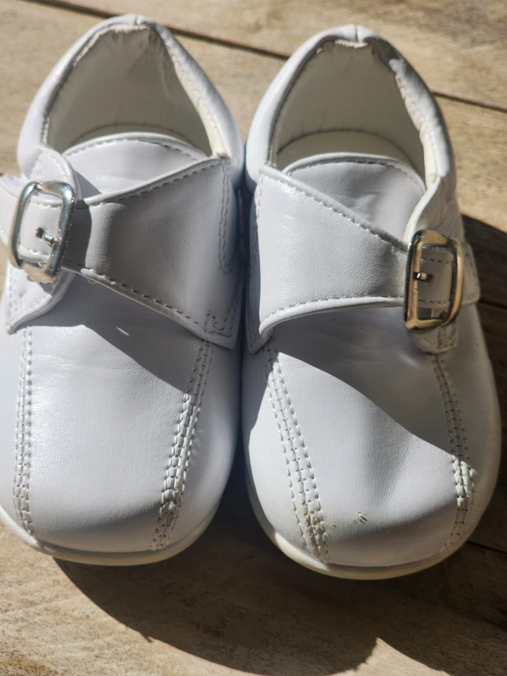 Josmo Boy's/Girls Walking Casual Dress Shoe (Infant-Toddler) - White Size: 6 - Image 3 of 4