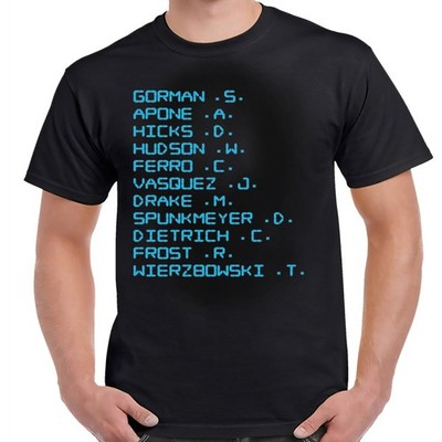 Aliens Colonial Marines Names T-Shirt