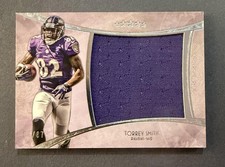 2013 Topps Five Star #FSJJR-TS Torrey Smith Jumbo Jerseys #/87
