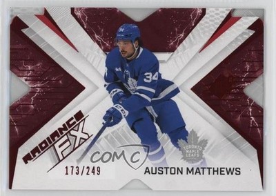 2022-23 SPx Radiance F/X Red 173/249 Auston Matthews #RFX-54 b8c