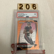 2024 Panini Prizm Michael Penix Jr. #378 Rookie Lazer Prizm PSA 9