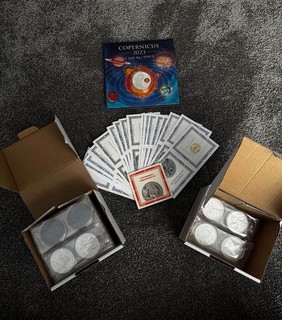 GERMANIA MINT 1oz SILVER COLLECTION 41 ROUNDS