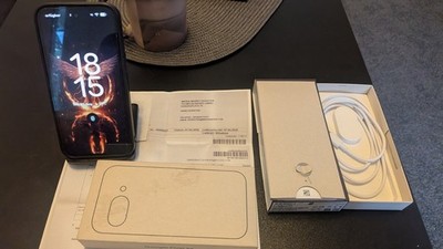 Google Pixel 9a 128GB Obsidian-OVP komplett-mit Rechnung