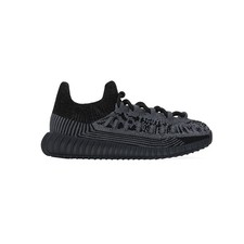 adidas Yeezy 350 V2 Cmpct Slip On Youth Boys Black Sneakers Casual Shoes IG961