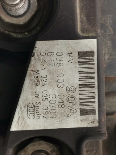 alternador para SEAT IBIZA (6K1) (1999-2002) SELECT 038903018 acaop1174816 - Imagen 2 de 7