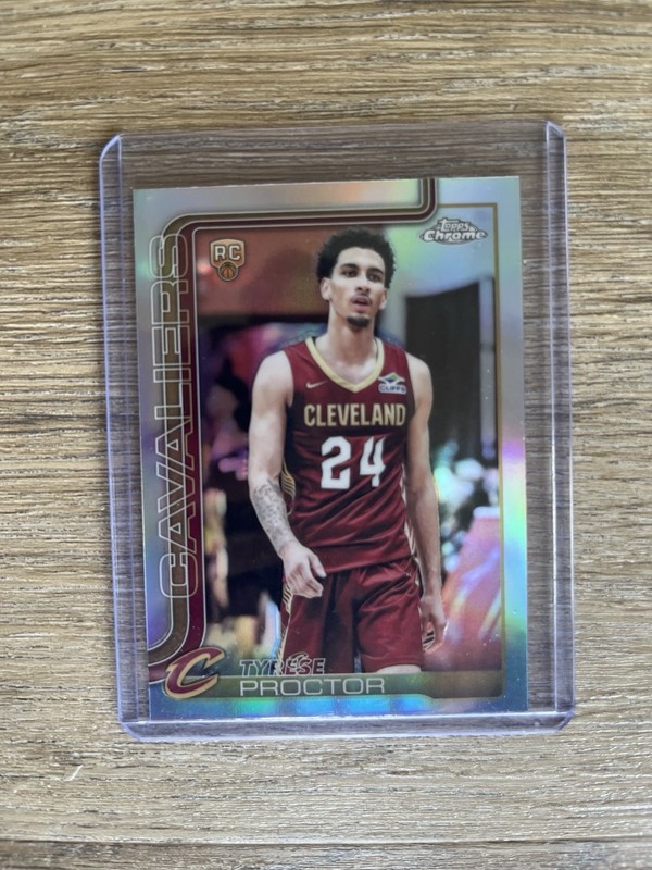 2025-26 Topps Chrome - Tyrese Proctor #300 Refractor (RC)