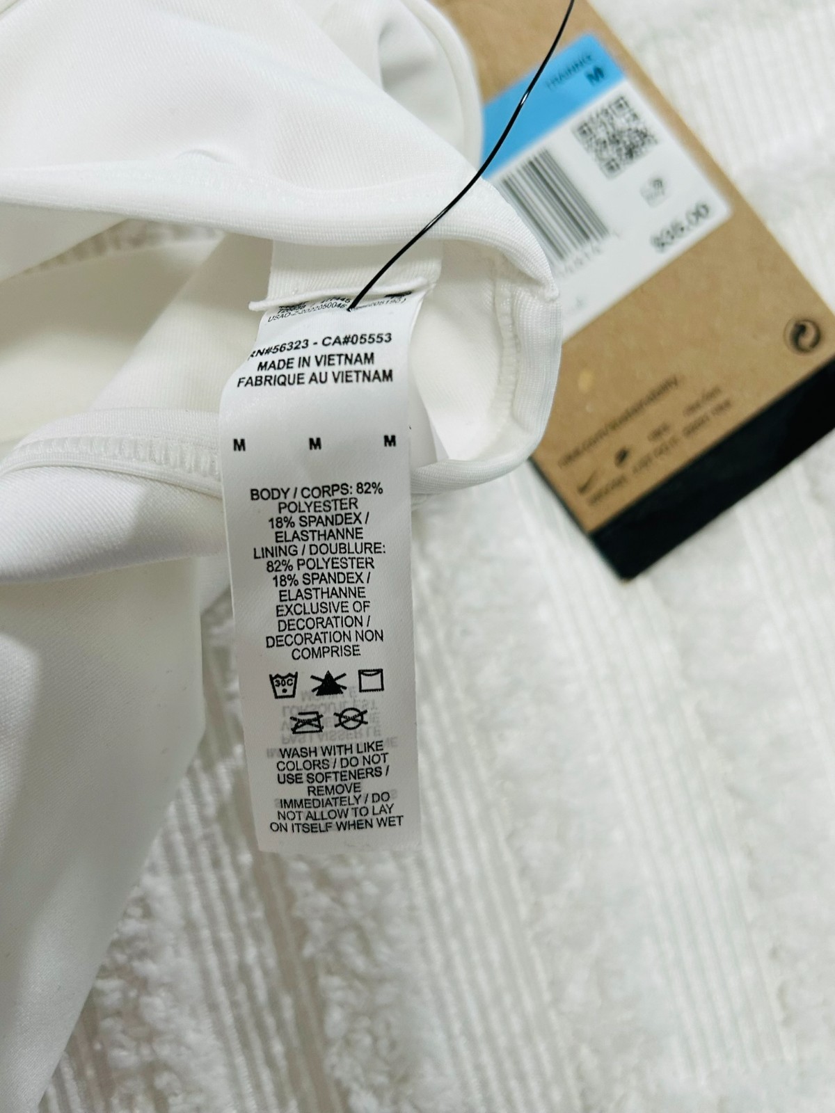 NIKE Women's Swoosh Light Support Bra DX6817-100 Medium NWT O-444 thumbnail 7