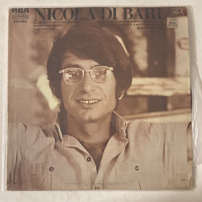NICOLA DI BARI -LA COLOMBA DI CARTA- 1974 MEXICAN LP ITALIAN VERSION, LATIN POP
