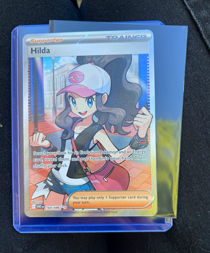 Pokemon TCG Hilda 164/086 Sv: White Flare Full Art Holo English