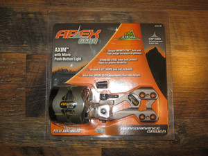 NEW APEX GEAR AXIM WITH MICRO PUSH-BUTTON LIGHT 4 PIN .019" DIA. MODEL AG4314B