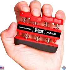 Gripmaster Finger Exerciser - Spring-Loaded Hand Grip Strengthener for Isolation