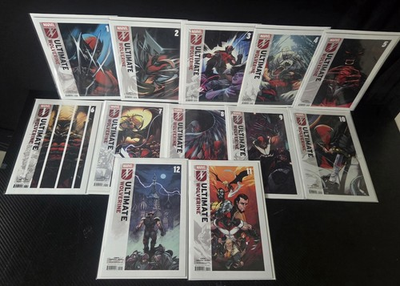 #ad END OF YEAR SALE ULTIMATE WOLVERINE #1 12 COVER A 1ST PRINT COMPLETE SET $61.75