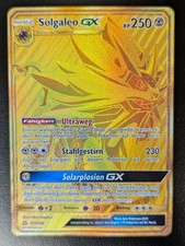 Carta Pokemon Solgaleo GX Oro 173/156 Ultra Prisma ITA Near Mint