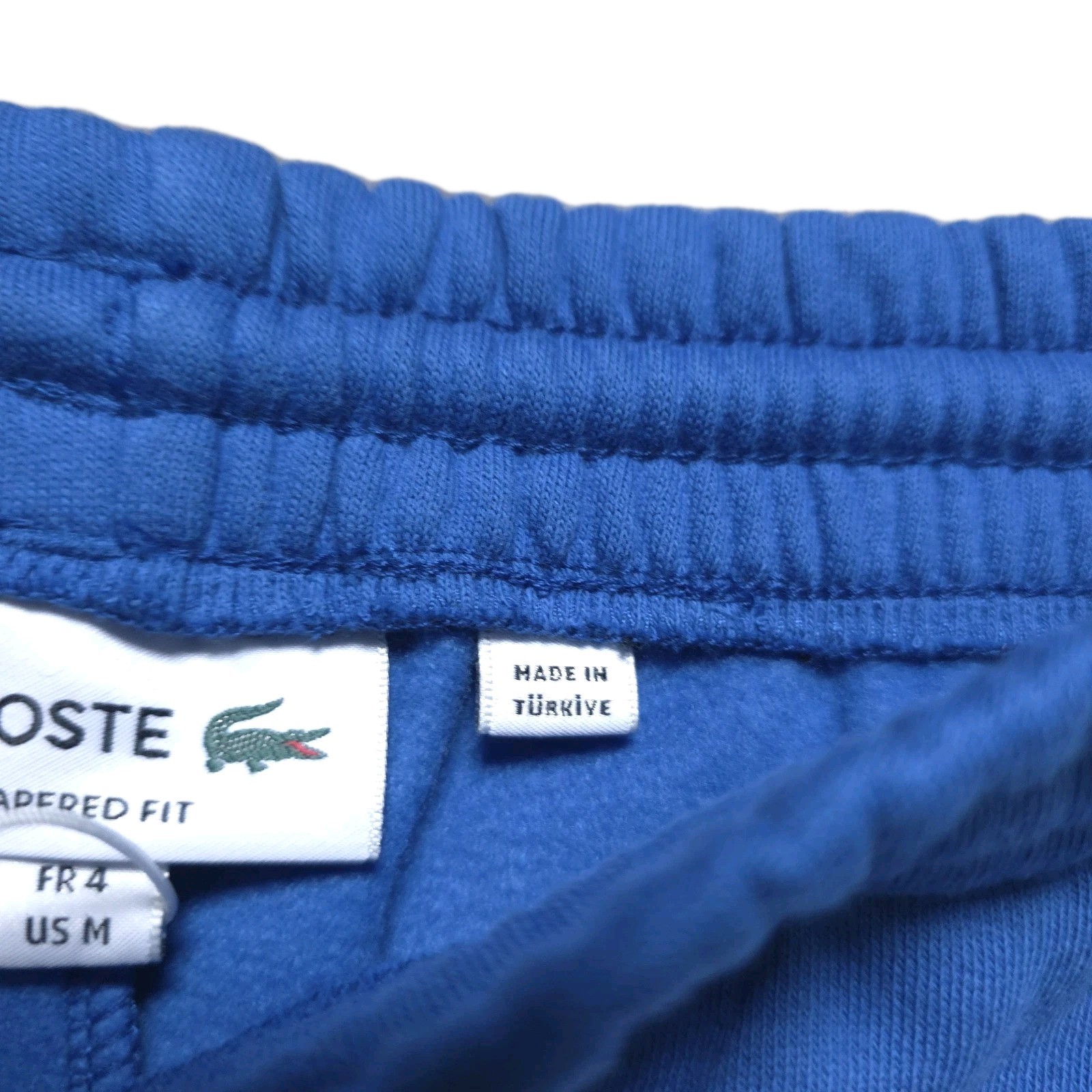 Lacoste Men's Tapered Fit Sweat Pants 4 Medium Blue thumbnail 9