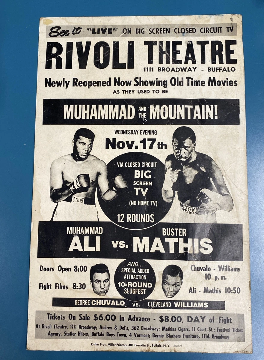 Vintage Boxing Posters for sale | eBay