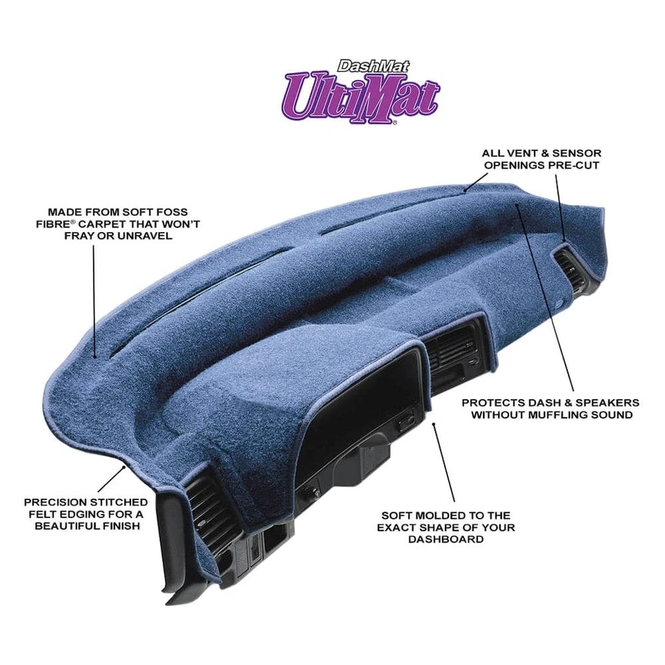 For Chevy R2500 Suburban 89-91 DashMat UltiMat Cinder Custom Dash Cover Foto 4 de 4