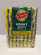 Scotch-Brite Heavy Duty Sponge, 24-count