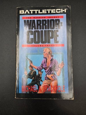 BattleTech Warrior Coupe Michael Stackpole Vol 3 SciFi Book Paperback 1989 Vtg