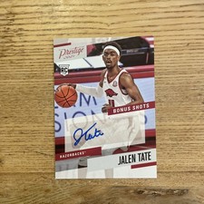 2021 Jalen Tate Auto Panini Chronicles Draft Picks Bonus Shots PBJTA