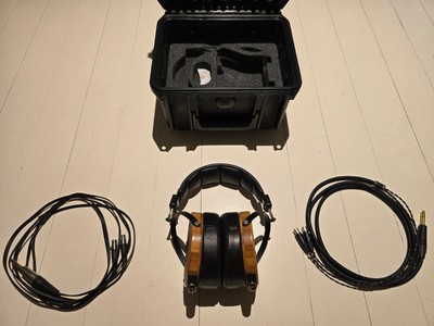 Audeze LCD-2 Headphones with Handmade Upgrade Cable