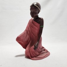 Soul Journeys Maasai Resin Figurine Njeri Daughter of a Warrior